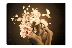 Lerretsbilder|Lerretsbilder-Dekorativ Canvasbilde 50x70 cm Flerfärgad