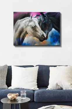 Lerretsbilder|Lerretsbilder-Dekorativ Canvasbilde 50x70 cm Flerfärgad