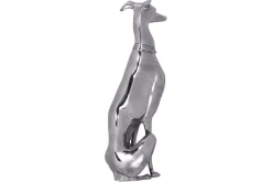 Wohnling Skrivebordunderlag|Pyntegjenstand-Dekorativ figur Aluminium Hund Moderne Sølv