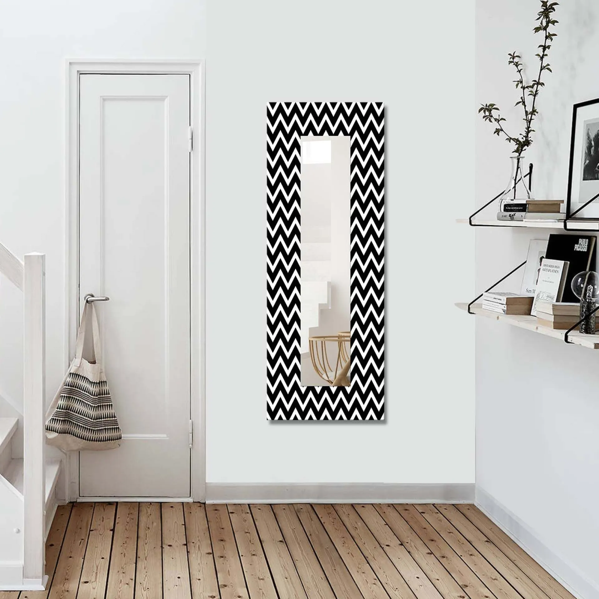 Veggspeil|Gangspeil-Dekorspeil 40x120 cm Flerfärgad