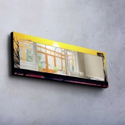 Veggspeil|Gangspeil-Dekorspeil 40x120 cm Flerfärgad