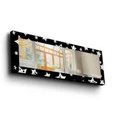 Veggspeil|Gangspeil-Dekorspeil 40x120 cm Flerfärgad