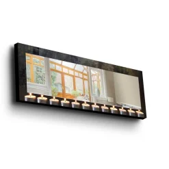 Veggspeil|Gangspeil-Dekorspeil 40x120 cm Flerfärgad