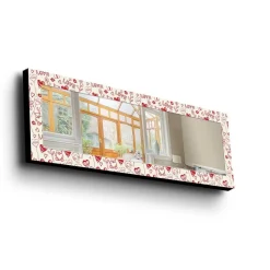 Veggspeil|Gangspeil-Dekorspeil 40x120 cm Flerfärgad