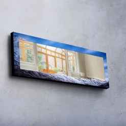 Veggspeil|Gangspeil-Dekorspeil 40x120 cm Flerfärgad