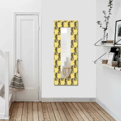 Veggspeil|Gangspeil-Dekorspeil 40x120 cm Flerfärgad
