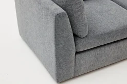 Sofa Med Sjeselong-Deliones Hjørnesofa 3-seter Grey