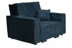 Sittemøbler Med Oppbevaring-Denegal Bäddfåtölj Dark blue Mørkeblå
