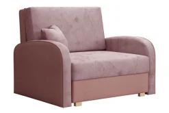 Sittemøbler Med Oppbevaring-Denegal Bäddfåtölj Light pink Lyserosa