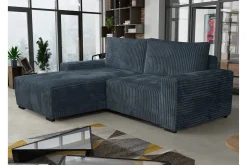 Hjørnesofa-Denegal 3-seters Hjørnesofa Blå