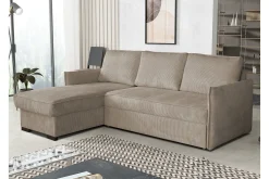 Sovesofaer-Denegal 3-seters Hjørnesovesofa Beige