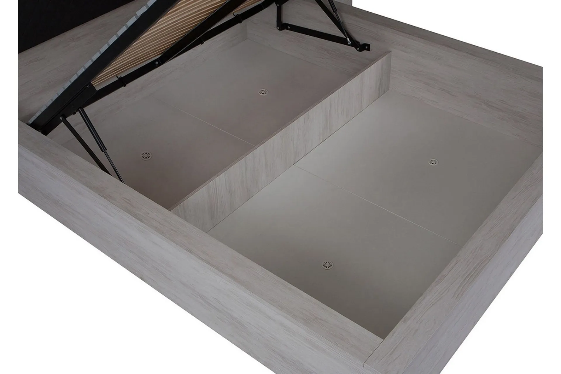 Denver Seng 182x214 cm LED-belysning