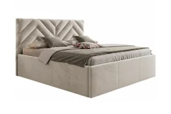 Sengeramme & Sengestamme|Seng Med Oppbevaring-Derry Sengeramme 160x200 cm Beige