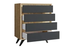 Entrekommode|Kommode-Desgrar Kommode 70x86 cm Brun