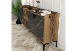 Gangbord|Avlastningsbord-Desgrar Konsollbord 180x78 cm Brun