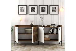 Gangbord|Avlastningsbord-Desgrar Konsollbord 180x78 cm Brun