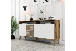 Gangbord|Avlastningsbord-Desgrar Konsollbord 160x78 cm Brun