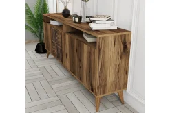 Gangbord|Avlastningsbord-Desgrar Konsollbord 180x78,6 cm Brun