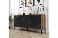 Gangbord|Avlastningsbord-Desgrar Konsollbord 160x78 cm Brun