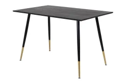 Venture Home Spisebord & Kjøkkenbord-Dipp spisebord 120 cm Svart