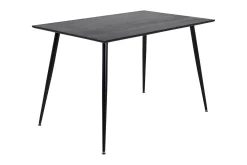 Venture Home Spisebord & Kjøkkenbord-Dipp Spisestol 180 cm Svart
