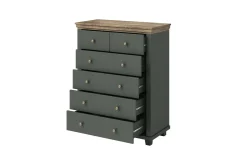 Kommode|Entrekommode-Doade Kommode 171 cm Natur,Grønn