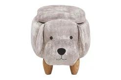Sittemøbler Med Oppbevaring-Doggy Sittepuff med Oppbevaring Beige