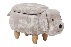 Sittemøbler Med Oppbevaring-Doggy Sittepuff med Oppbevaring Beige