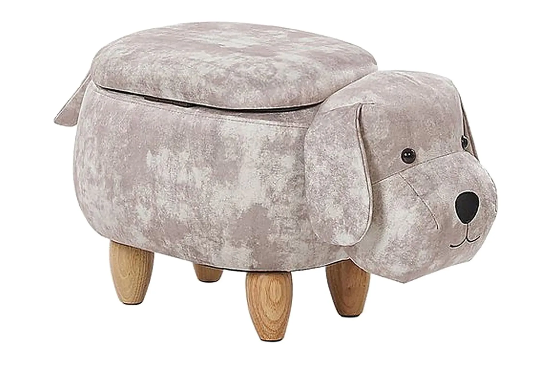 Sittemøbler Med Oppbevaring-Doggy Sittepuff med Oppbevaring Beige