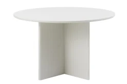 Spisebord & Kjøkkenbord-Donald Spisebord 110 cm Rundt Lysegrå
