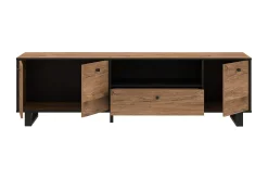 Tv-Benk & Mediabenk-Donmills TV-benk 180 cm Brun,Svart