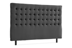 Sengetilbehør & Sengegavl-Donte Sengegavl 160 cm Square Mørkegrå