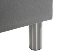 Sengetilbehør & Sengegavl-Donte Sengekiste 140 cm Square Grey