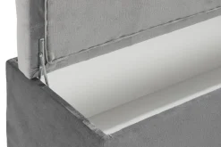 Sengetilbehør & Sengegavl-Donte Sengekiste 140 cm Square Grey