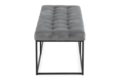 Entrebenk|Benk-Donte Sittebenk 120 cm Square Grey