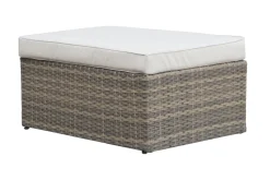 Comfort Garden Loungesett|Loungesett-Dramilo loungegruppe i kunstrotting med bord og puter Beige
