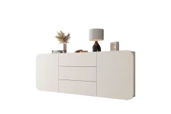 Sideboard & Skjenker-Duartina Skjenk 200x36 cm Beige