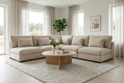 Scandinavian Choice Dubai hjørnesofa ekstra dyp i Chenille