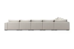 Scandinavian Choice U-Sofa-Dubai stor U-modulsofa byggbar med divan høyre ekstra dyp Beige