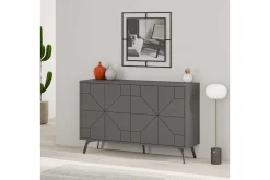 Gangbord|Avlastningsbord-Dune Konsollbord 123 cm Antracit