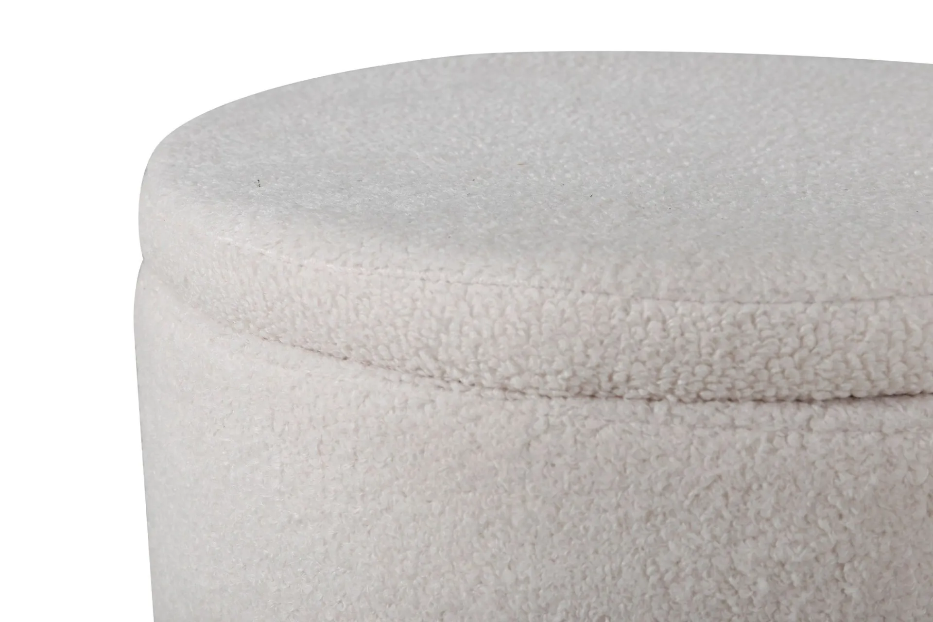 Venture Home Sittemøbler Med Oppbevaring-Dunken Sittepuff Off-white
