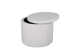 Venture Home Sittemøbler Med Oppbevaring-Dunken Sittepuff Off-white