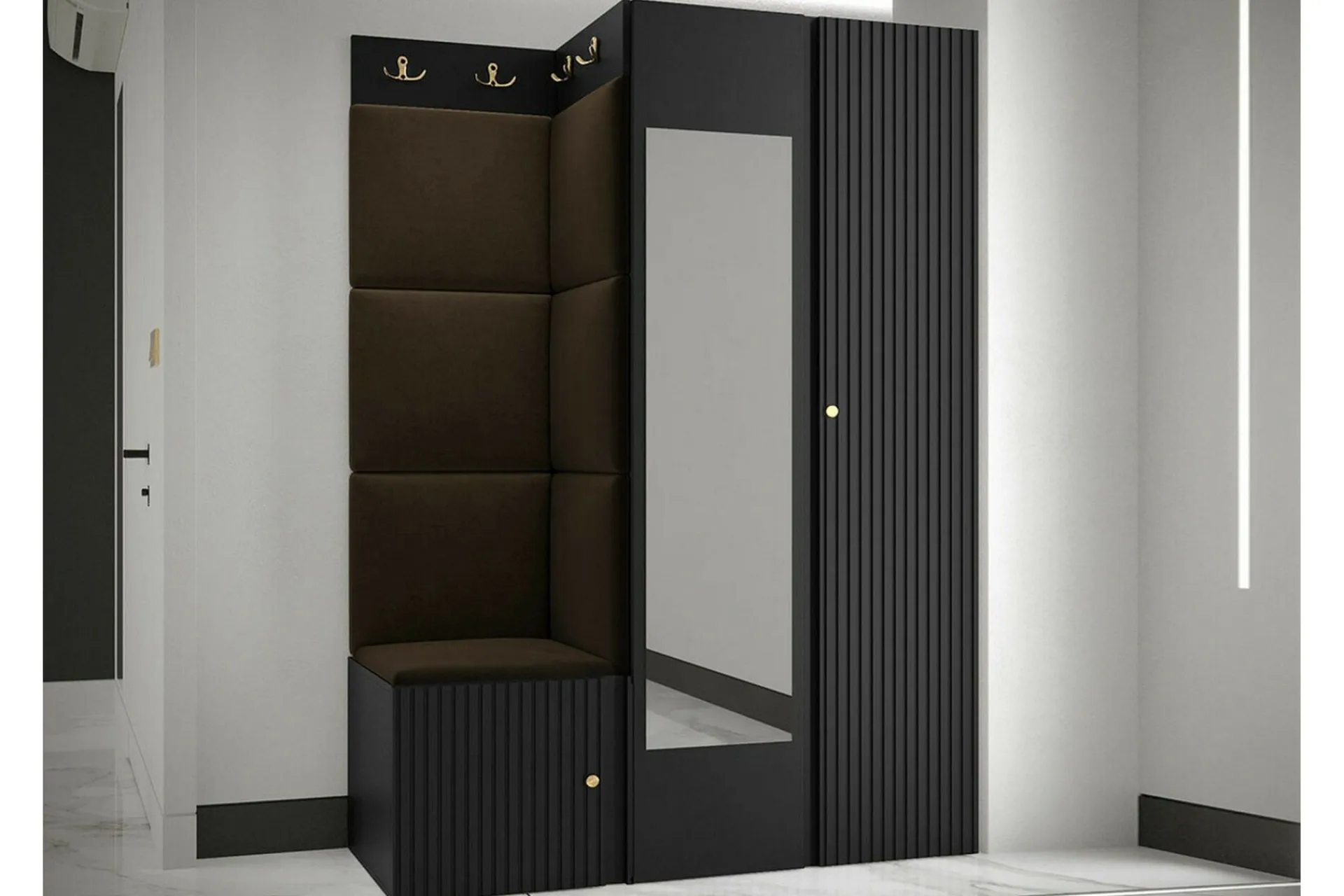 Oppbevaringsskap|Skap-Dunvegan Highboard Svart