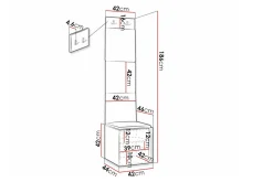 Oppbevaringsskap|Skap-Dunvegan Highboard Black Svart