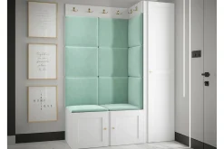 Oppbevaringsskap|Skap-Dunvegan Highboard White Hvit