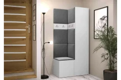 Oppbevaringsskap|Skap-Dunvegan Highboard White Hvit