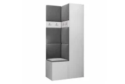 Oppbevaringsskap|Skap-Dunvegan Highboard White Hvit