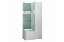 Oppbevaringsskap|Skap-Dunvegan Highboard White Hvit