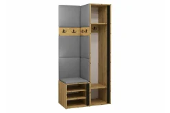 Oppbevaringsskap|Skap-Dunvegan Highboard White Hvit
