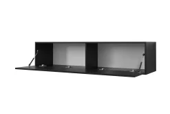 Tv-Benk & Mediabenk-Dunvegan TV-skap 150 cm Svart